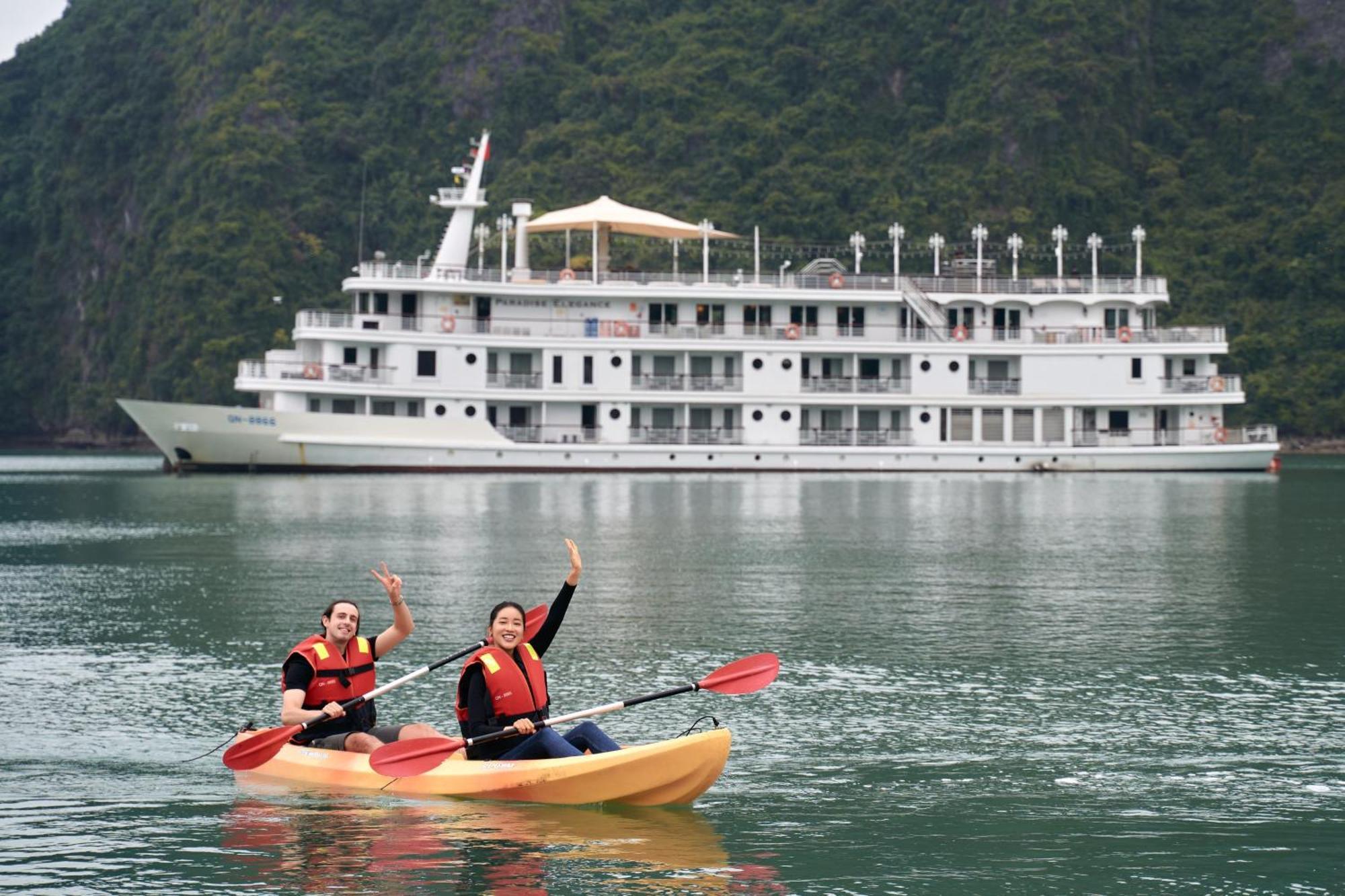 Paradise Elegance Cruise Halong Hạ Long Exterior foto