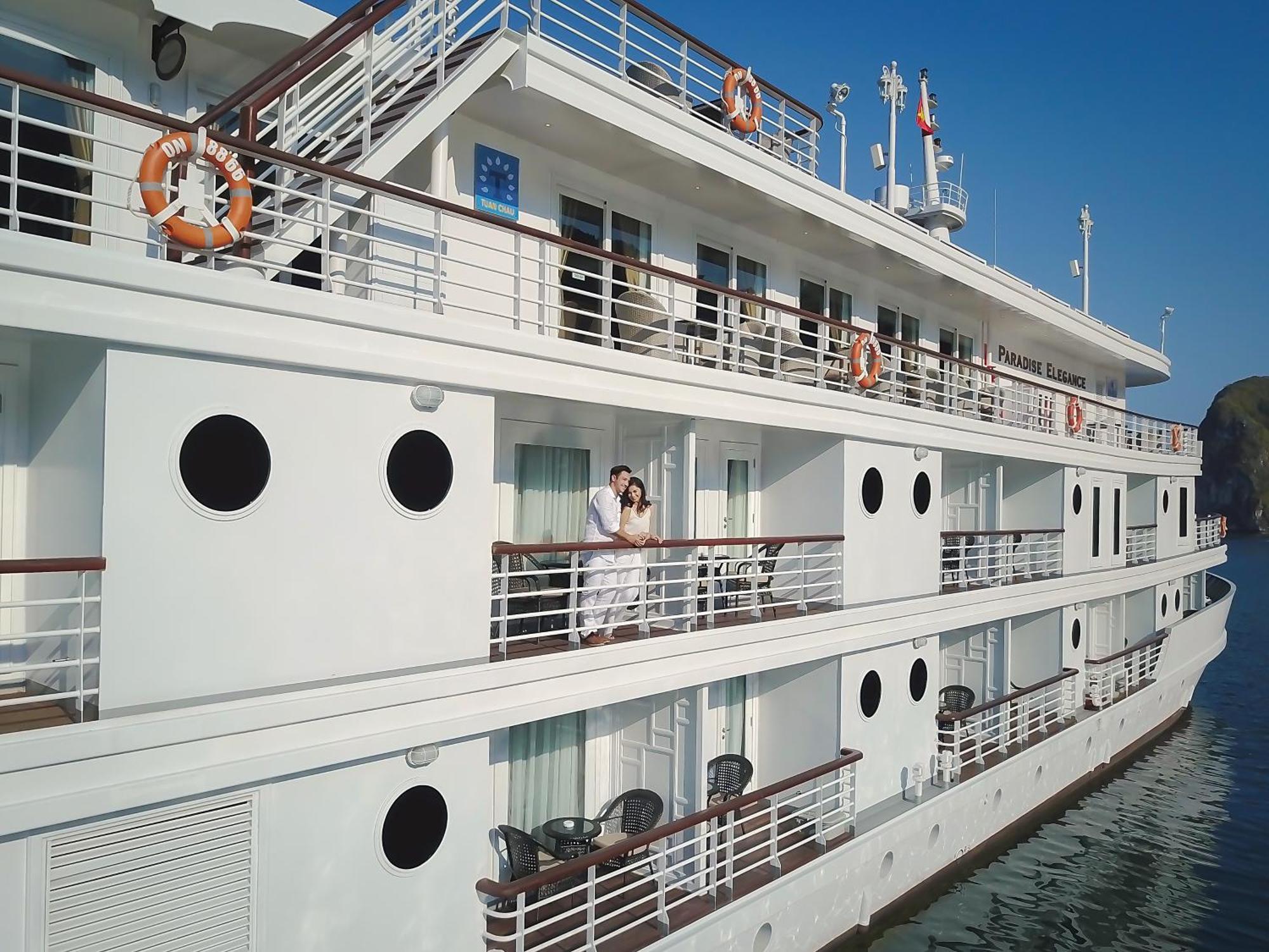 Paradise Elegance Cruise Halong Hạ Long Exterior foto